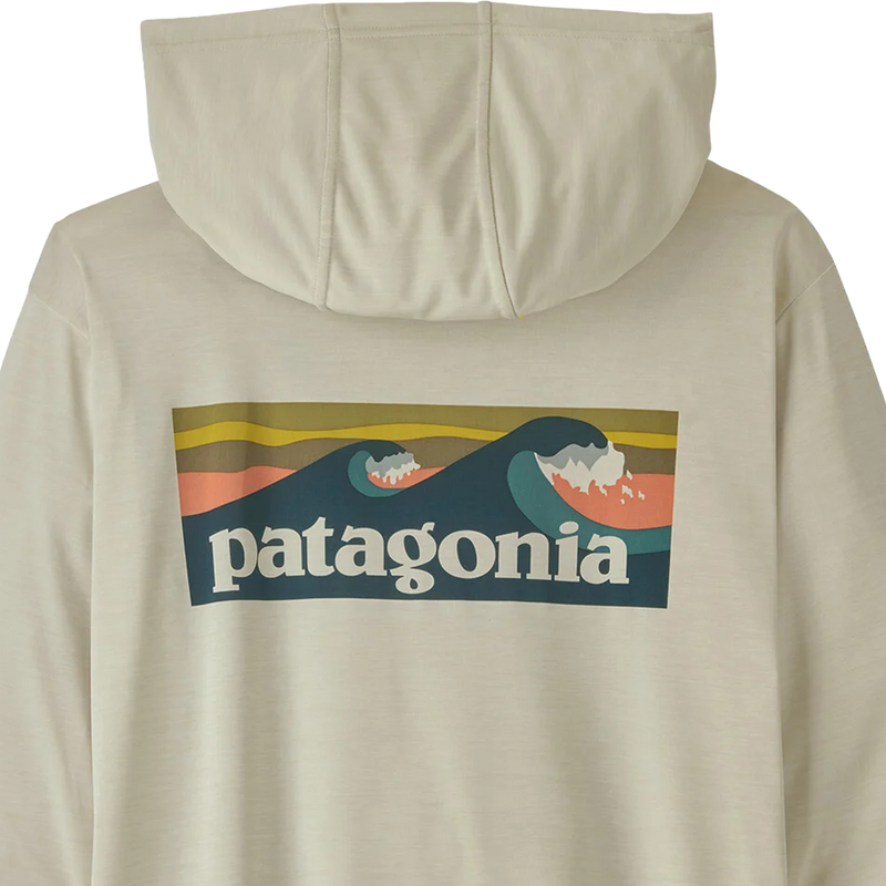 Women's Capilene Cool Daily Hoody, Patagonia Women's Capilene Cool Daily Hoody Back Graphic