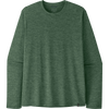 Patagonia Men's Longsleeve Capilene Cool Daily Shirt in CYGX-Canopy Green Light XDye
