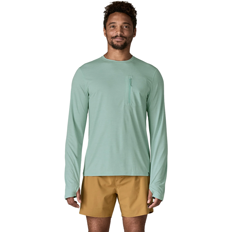 Men's Long Sleeve Capilene Cool Sun Shirt, Patagonia Men's Long Sleeve Capilene Cool Sun Shirt Front