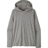 Patagonia Women's Capilene Cool Daily Hoody in FEA-Feather Grey