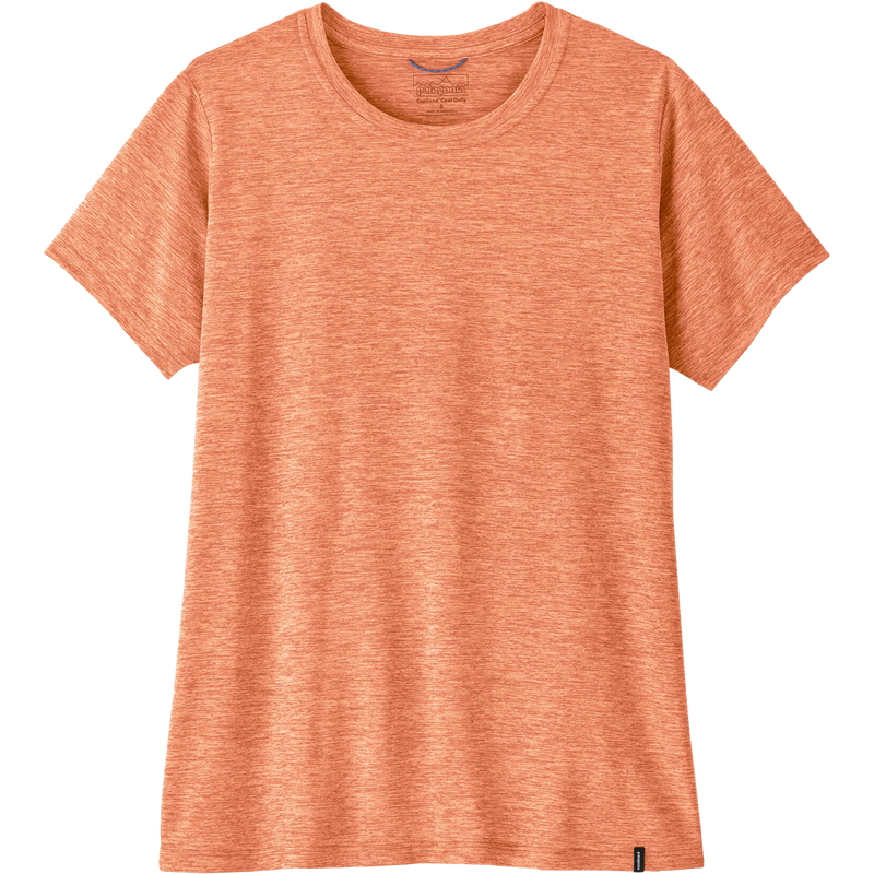 Patagonia Women's Capilene Cool Daily Shirt in PCHS Peach Sherbet