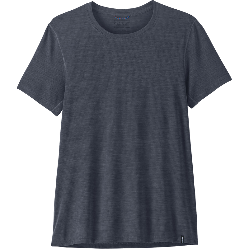 Patagonia Women's Capilene Cool Ultra Shirt in Smolder Blue/Light Smolder Blue