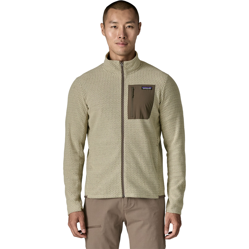 Men's R1 Air Jacket, Patagonia Men's R1 Air Jacket in PLCN-Pelican front