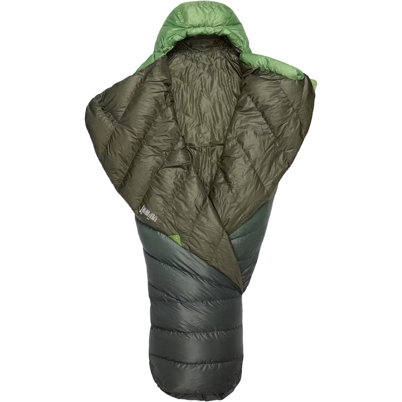 Wraptor 30 Down Short, Wraptor 30 Down in 42811-Grasshopper/Nori both flaps open