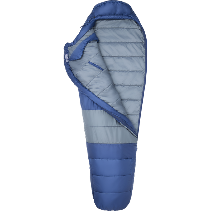 Trestles Elite Eco 20 Long, Marmot Trestles Elite Eco 20 Long Fully Unzipped