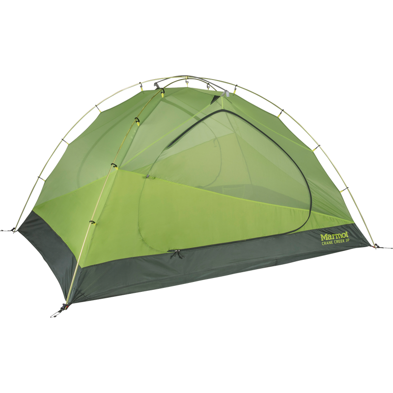 Crane Creek 3 Person Tent, Marmot Crane Creek 3P rainfly off