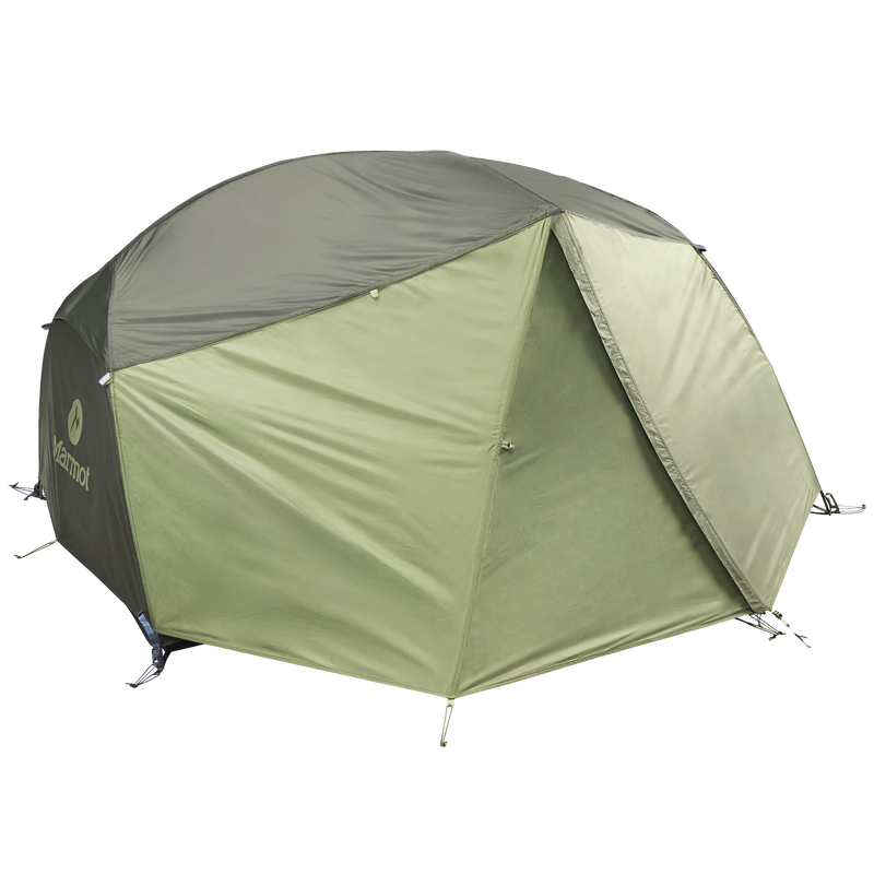 Trailfin 2P, Marmot Trailfin 2P in 42487-Olive Grove/Nori with rainfly