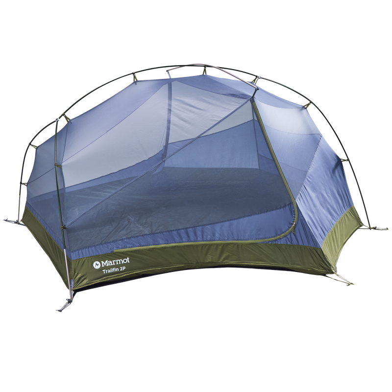 Trailfin 2P, Marmot Trailfin 2P in 42487-Olive Grove/Nori tent body and poles