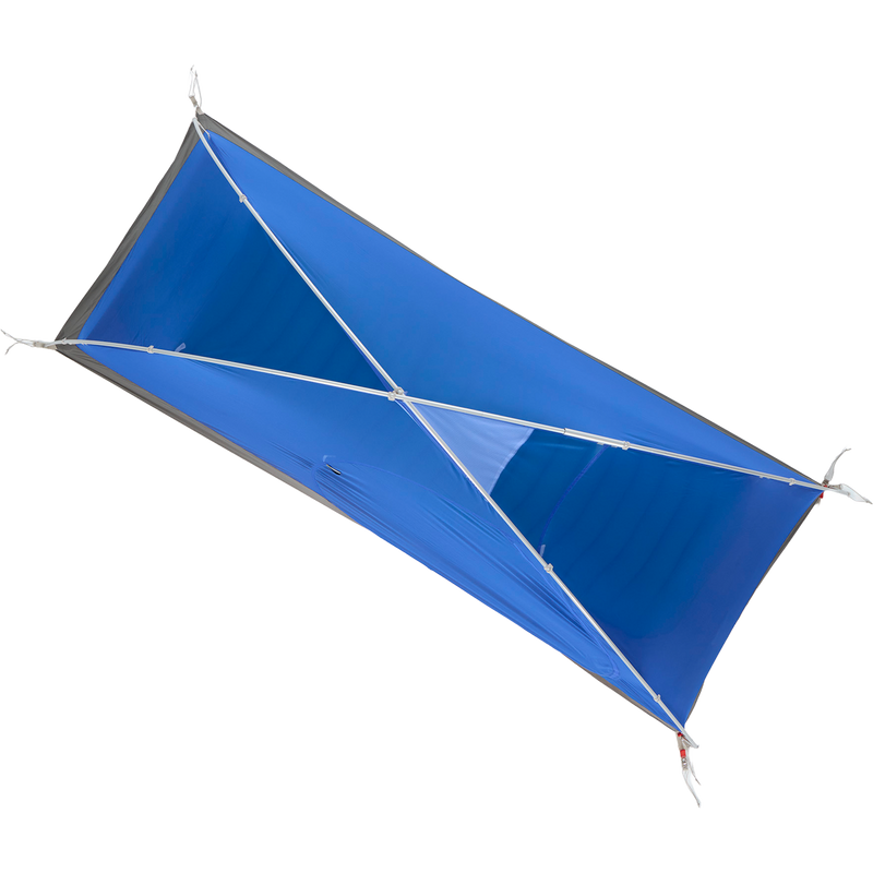 Tungsten UL 1-Person Tent, Marmot Tungsten UL 1P topview with sleep mat