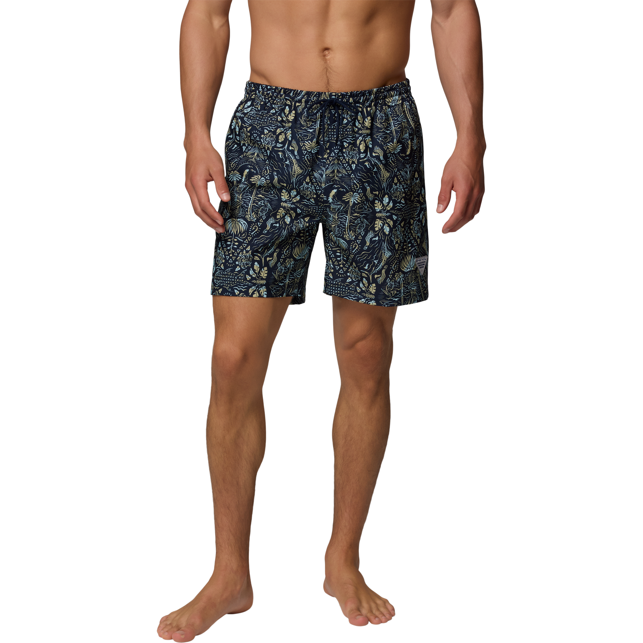 Men's PFG Rambler Printed Water Short 6