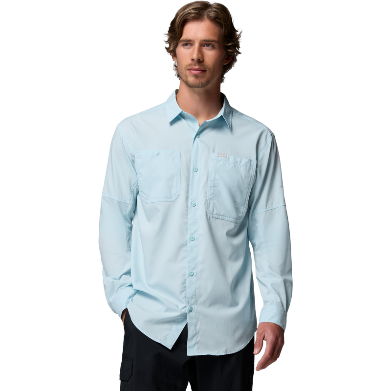Columbia Silver Ridge Utility II Long Sleeve Shirt in Marine Light