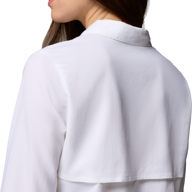 Women's Silver Ridge II Utility Long Sleeve Shirt, Columbia Women's Silver Ridge II Utility Long Sleeve Shirt 3/4 Back