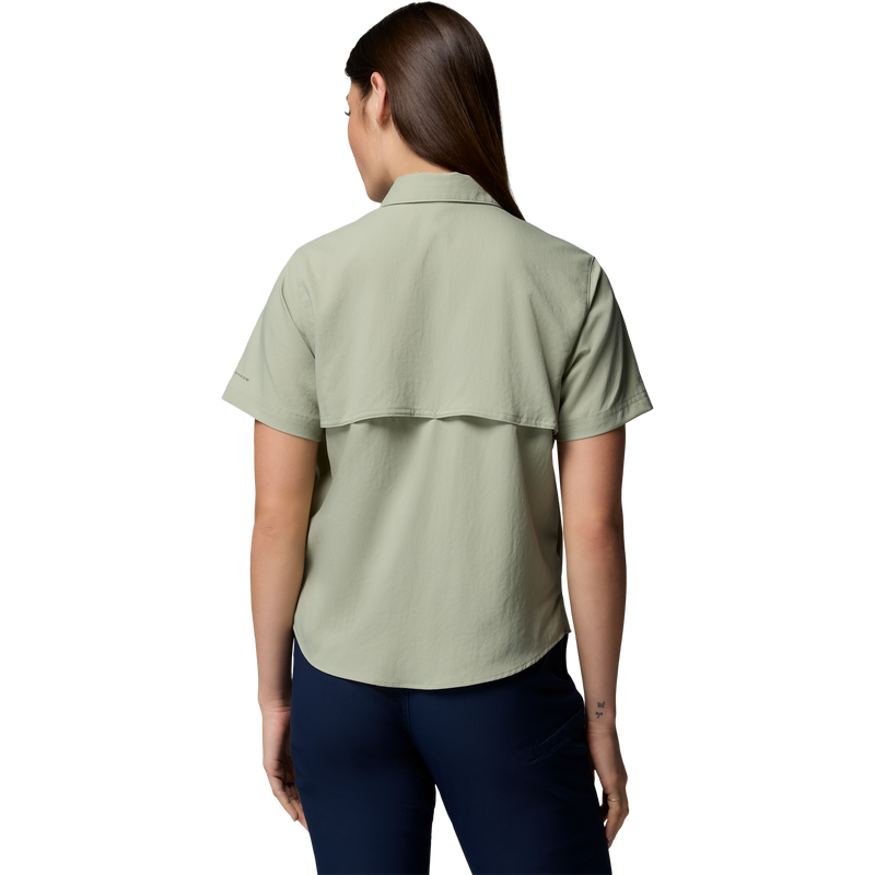 Women's Silver Ridge II Utility Short Sleeve Shirt, Columbia Women's Silver Ridge II Utility Short Sleeve Shirt Back