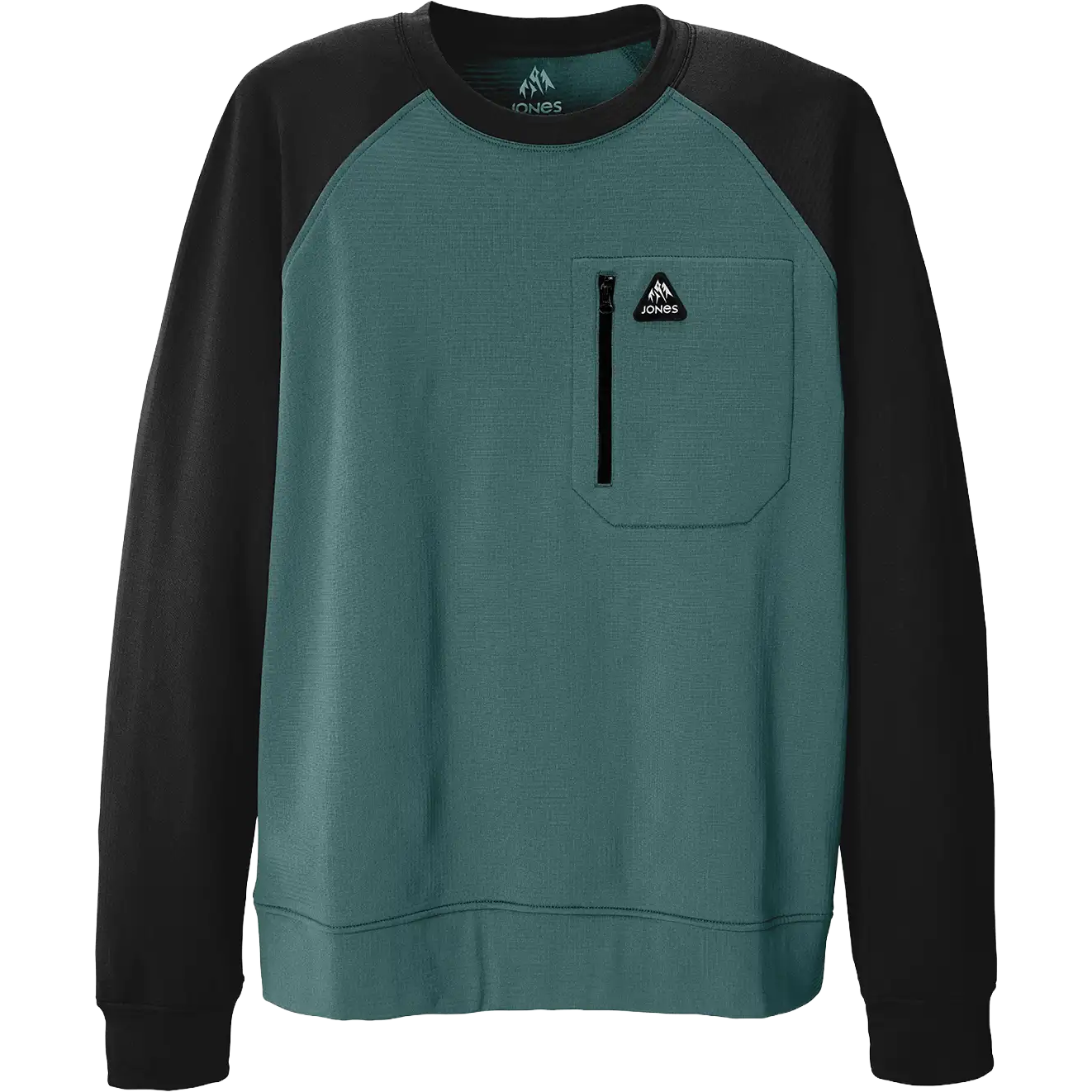 Flagship Recycled Grid Fleece Crew alternate view