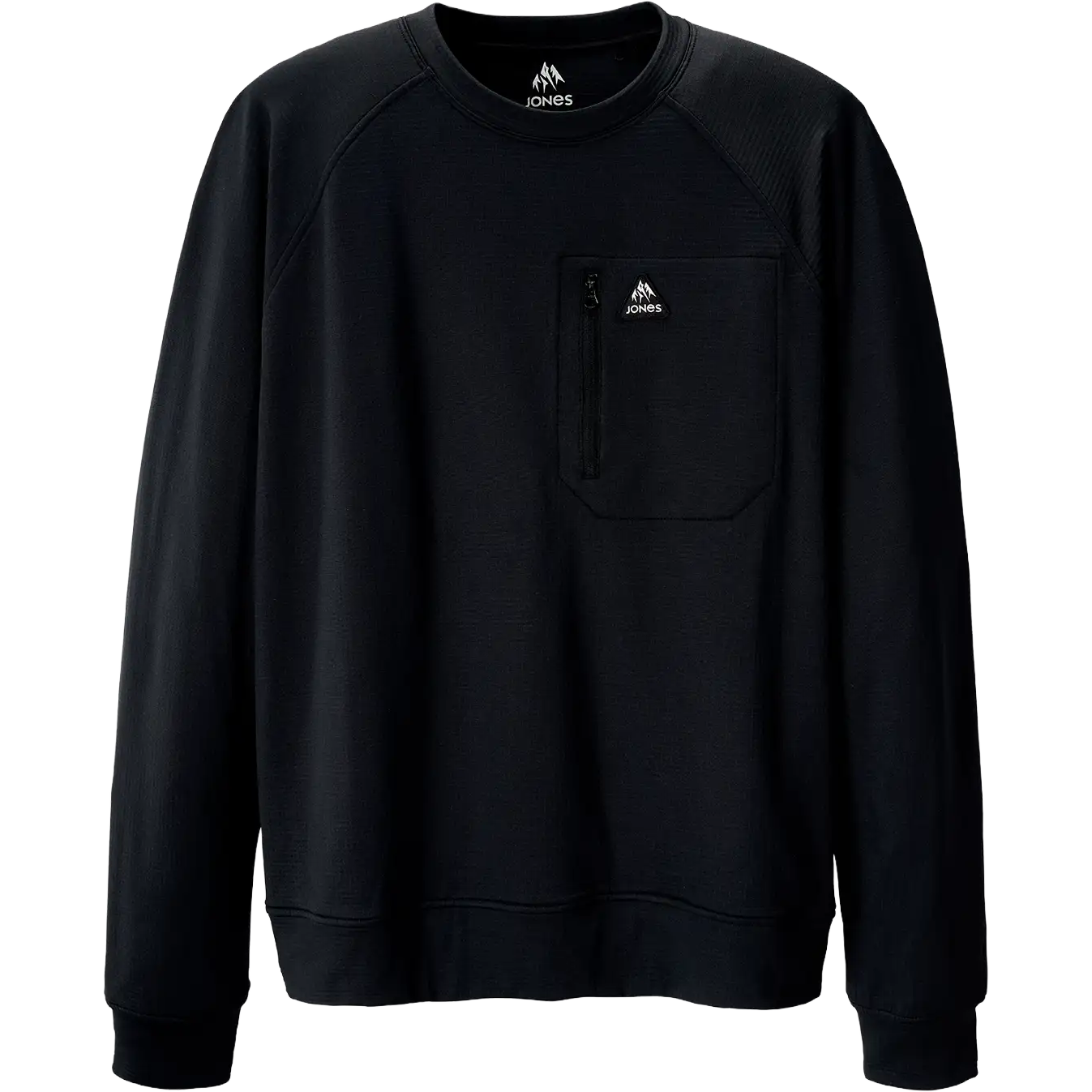 Flagship Recycled Grid Fleece Crew alternate view