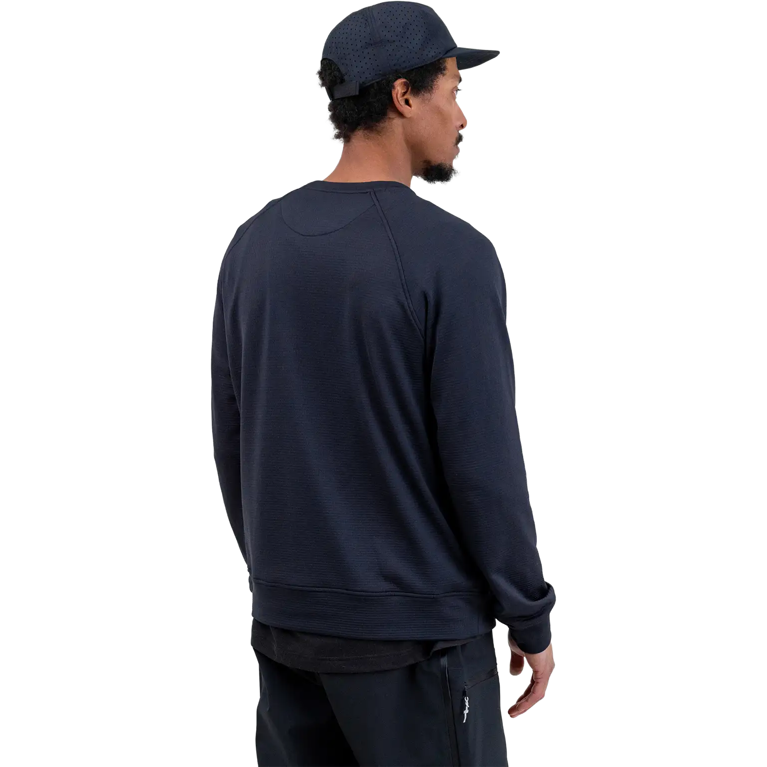 Flagship Recycled Grid Fleece Crew alternate view