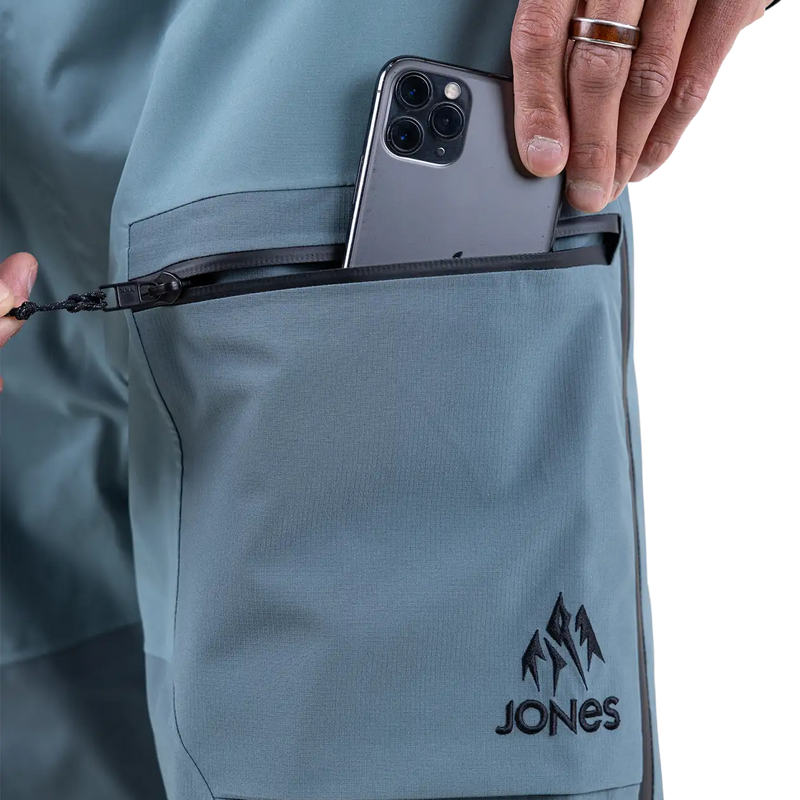 Men's MTN Surf Recycled Pant, Jones Snowboards Men's MTN Surf Recycled Pant alternate image front pocket