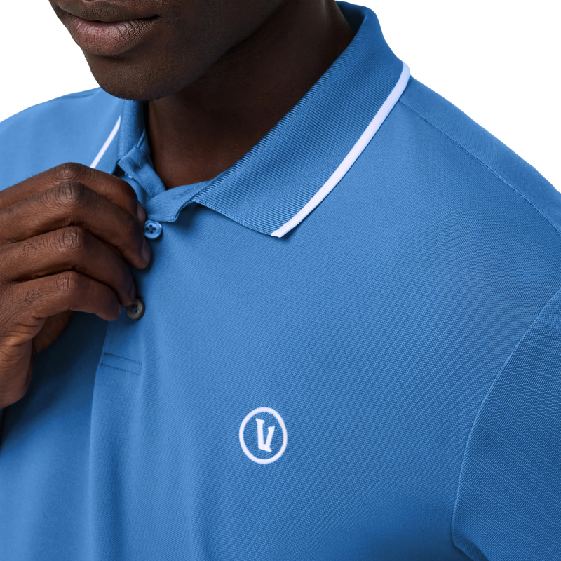 Men's Gamepoint Polo 2.0, Vuori Men's Gamepoint Polo 2.0 Collar
