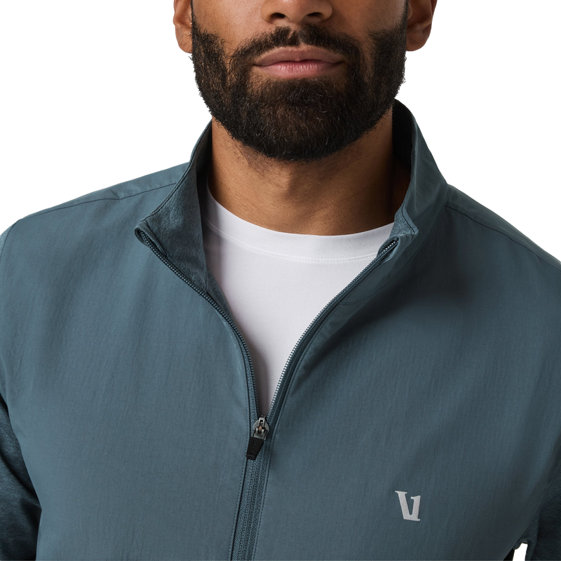 Men's Sunday Element 1/2 Zip, Vuori Men's Sunday Element 1/2 Zip Collar