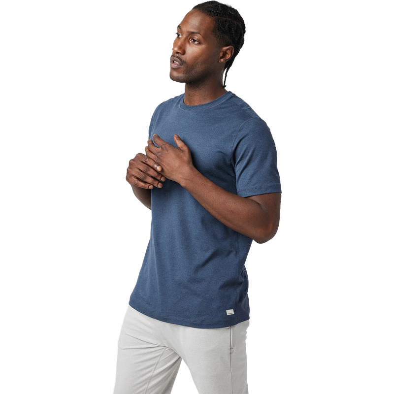 Men's Ponto Performance Tee, Vuori Men's Ponto Performance Tee on model front