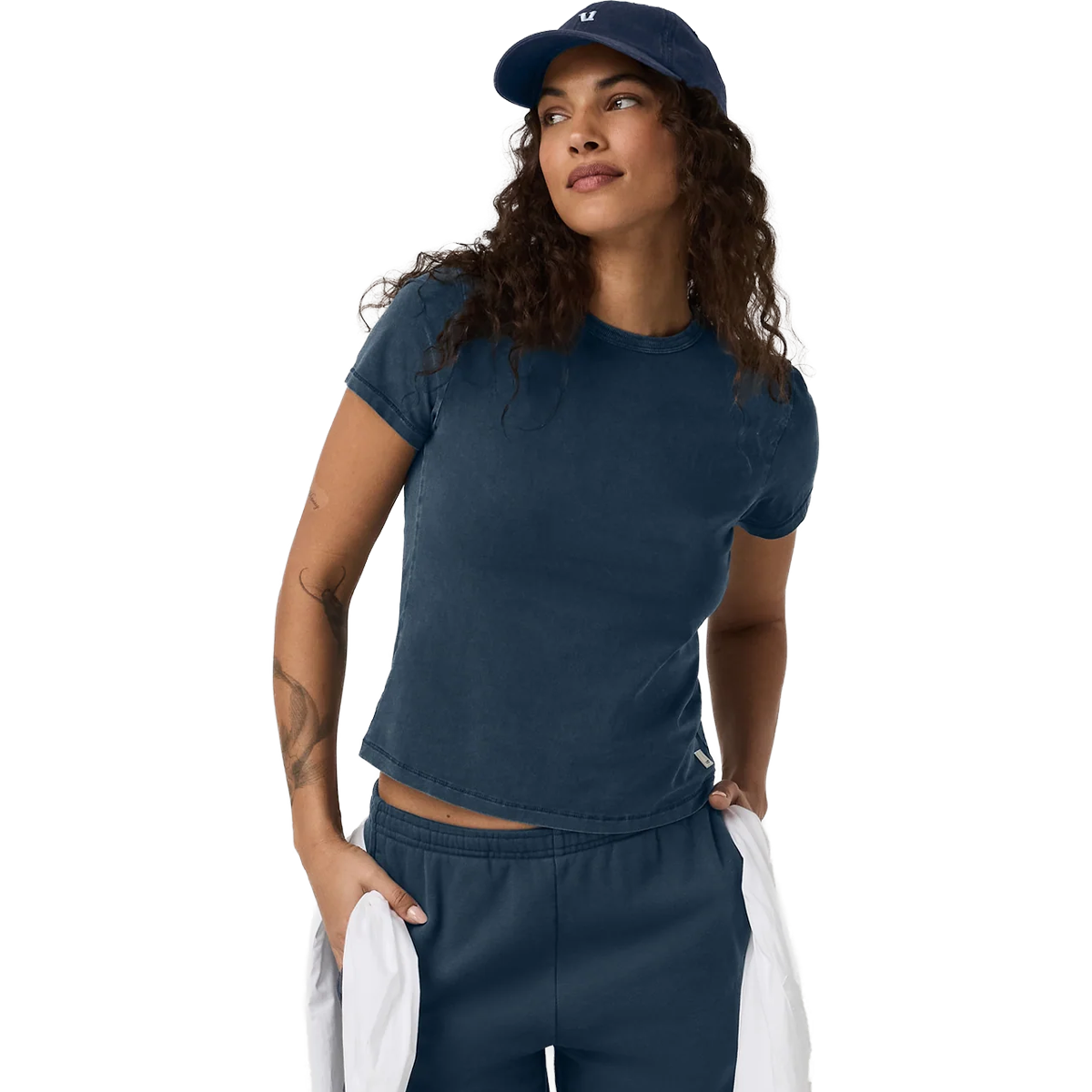 Women's Feather Classic Tee - Garment Dye alternate view