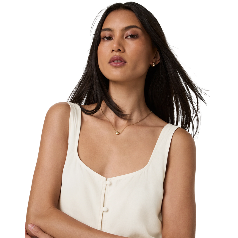 Women's Trestles Button Front Top, Vuori Women's Trestles Button Front Top Front