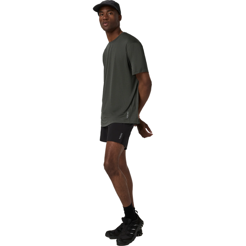 Men's Terrain Short Sleeve Tee, Vuori Men's Terrain Short Sleeve Tee 3/4 Front