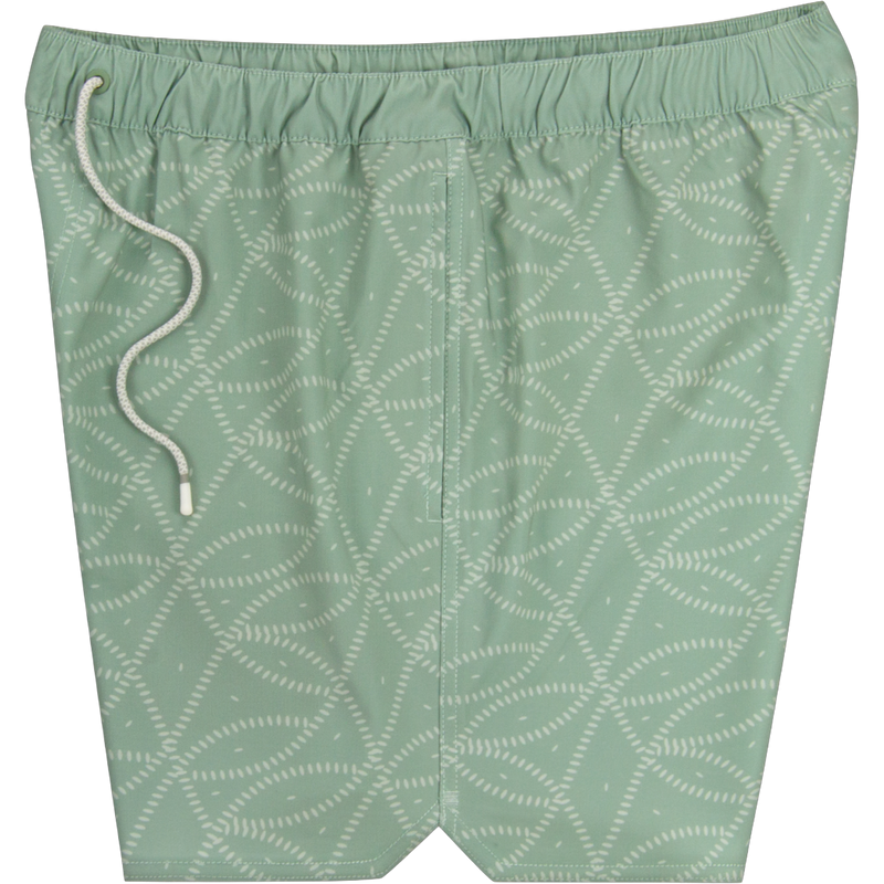 Men's Bayside Poolshort, Jetty Men's Bayside Poolshort in SAG Sage Green left