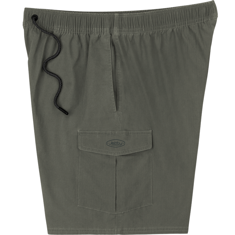 Men's Tautog Cargo Short, Jetty Men's Tautog Cargo Short Left Side