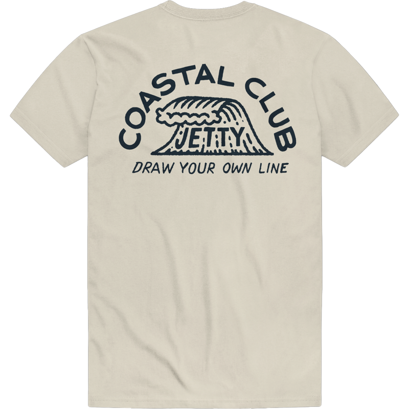Men's Coastal Club Tee, Featured Image