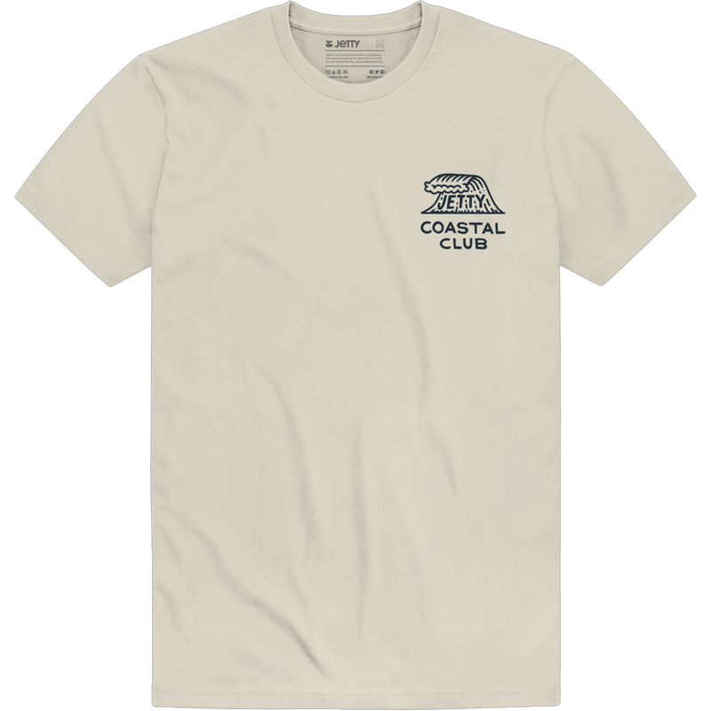 Men's Coastal Club Tee, Jetty Men's Coastal Club Tee Front