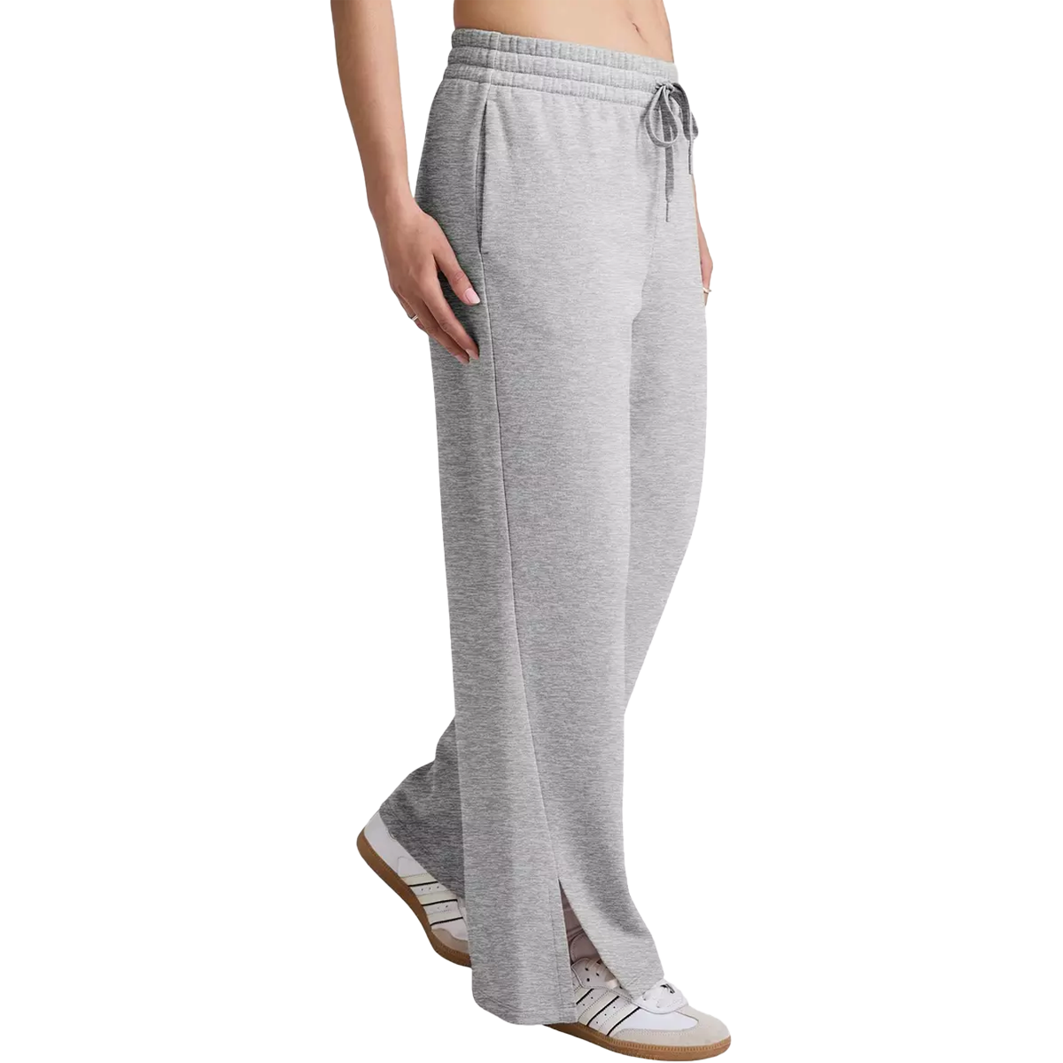 Women's LuxeFleece Slit Wide Leg Pant alternate view