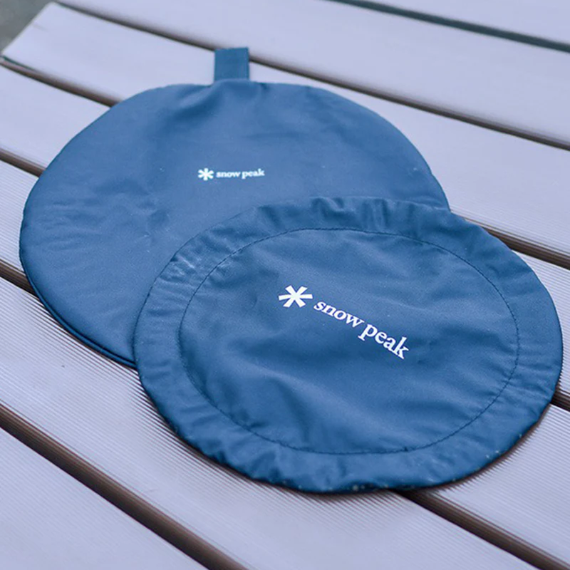 Folding Disc, Snow Peak Folding Disc Front and Back Lifestyle