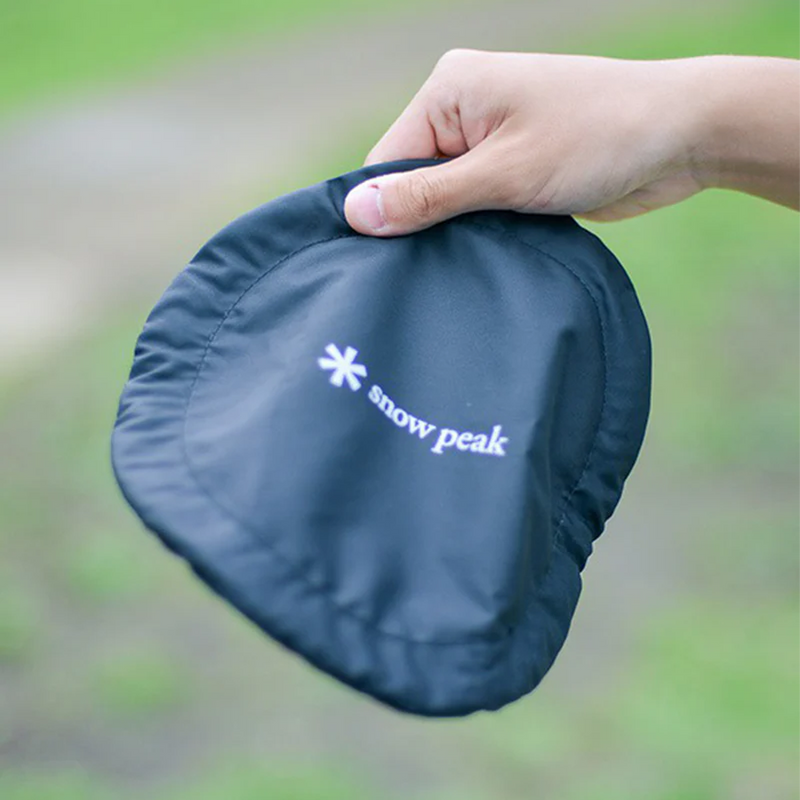 Folding Disc, Snow Peak Folding Disc Front and Back Lifestyle