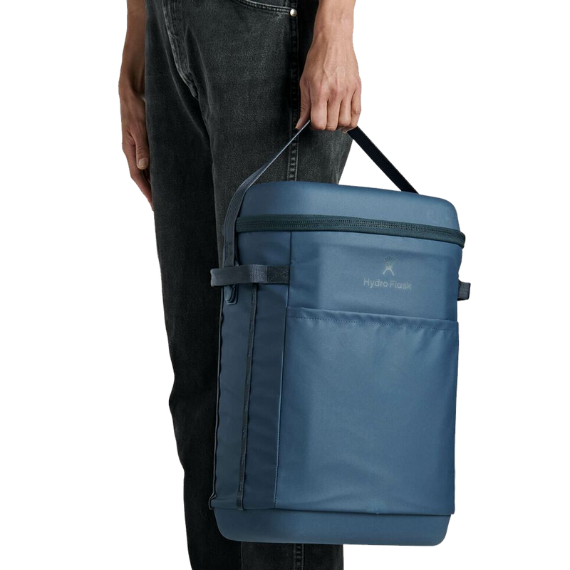 jansport backpack that can hold hydro flash Hydro Flask Carryout Backpack 22 L (Color: Mermaid Green, Size: 22L)