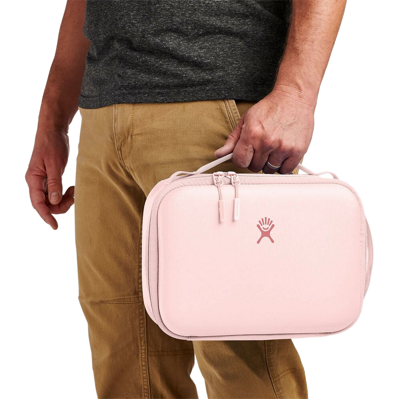 Carryout Lunch Box 5L, Carryout Lunch Box 5L in Trillium with model for size comparison