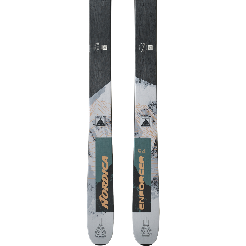 Enforcer 94, Nordica Enforcer 94 in Petrol/Grey 2026/27 pair tails
