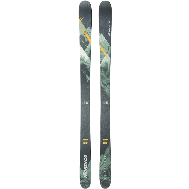 Nordica Enforcer 94 Demo Ski Package, Nordica Enforcer 94 in Black/Orange/Green