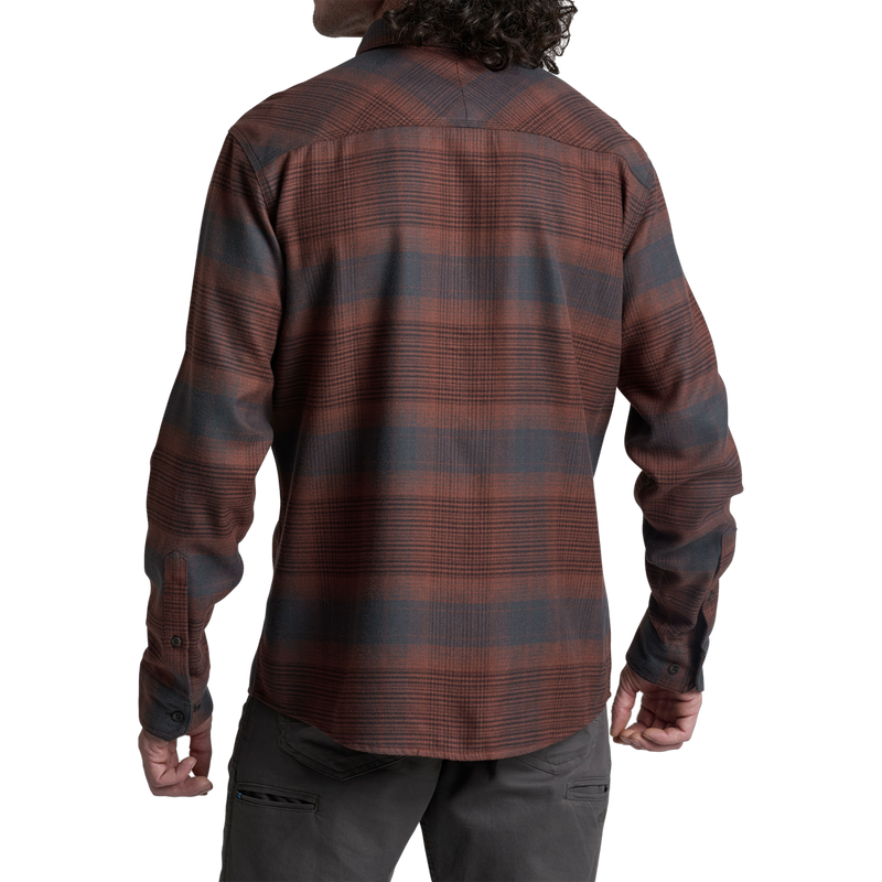 Men's Rydr Flannel Long Sleeve, Kuhl Men's Rydr Flannel back