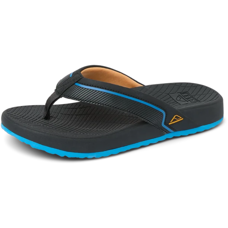 Youth Kids Windswell, Reef Youth Kids Windswell in Black/Blue left front