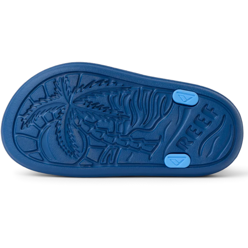 Youth Little Totally Beachin, Reef Youth Little Totally Beachin in Blue/Light Blue bottom