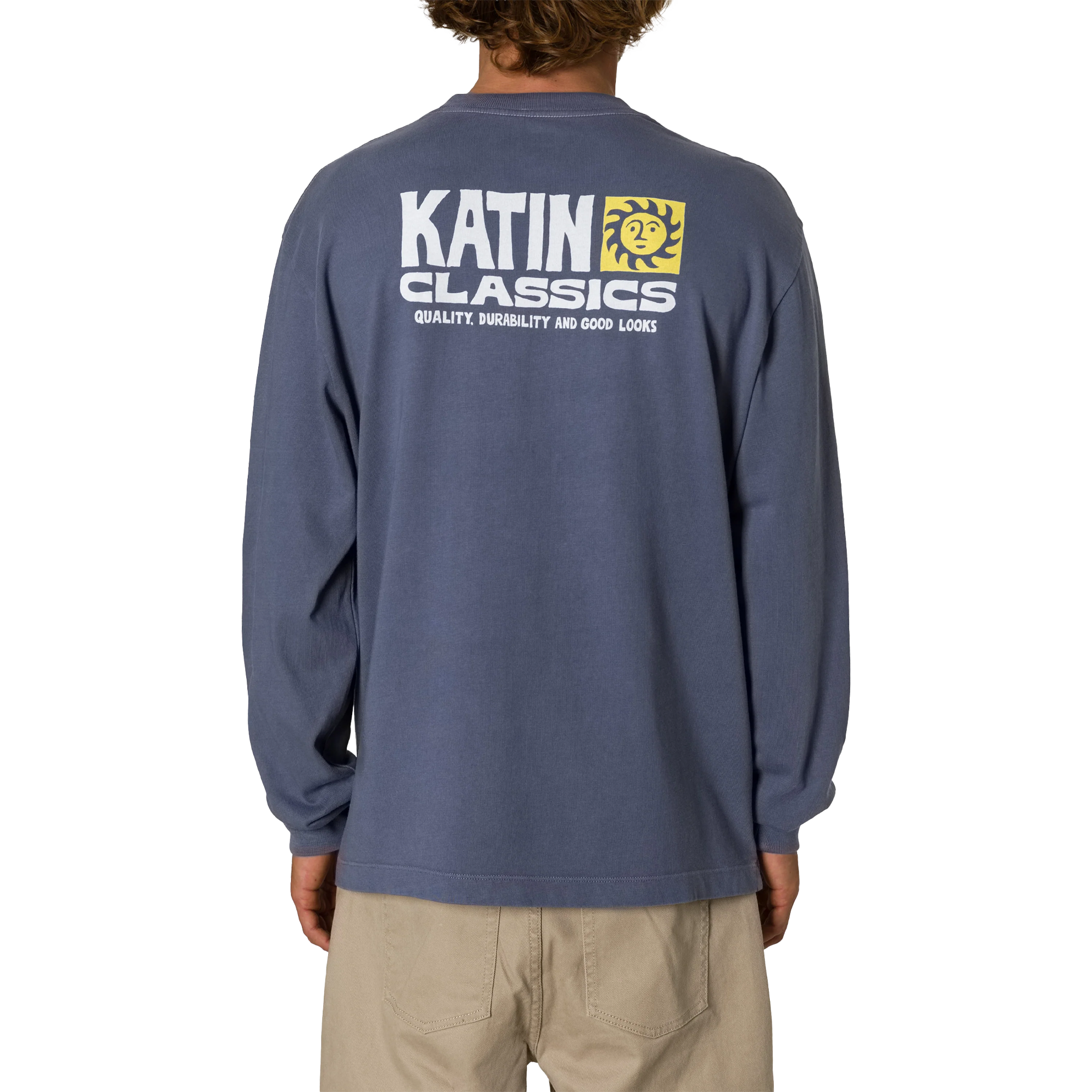 Men's Helios Box Fit Long Sleeve Tee alternate view