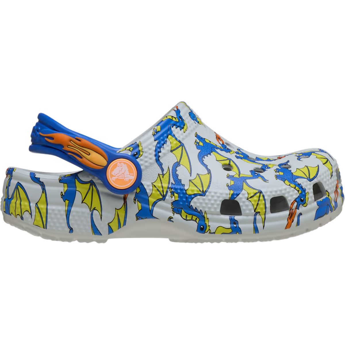 Youth Classic Dragon Graphic Clog Toddler alternate view