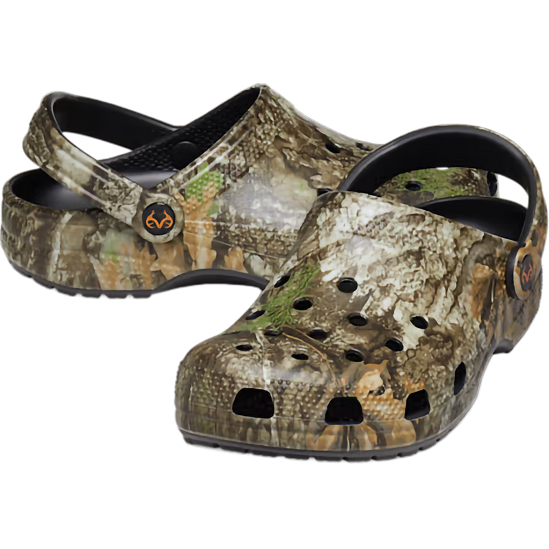 Classic Realtree Clog, Crocs Classic Realtree Clog in 90H Realtree pair