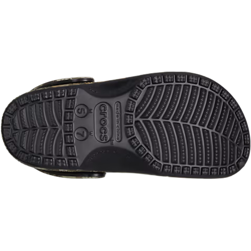 Classic Realtree Clog, Crocs Classic Realtree Clog in 90H Realtree bottom