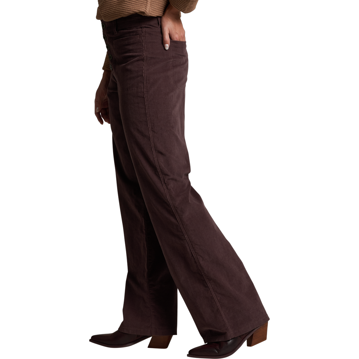lidnm Wide Ridge Washed Corduroy L CRACK WASHED BAGGY DENIM PANTS