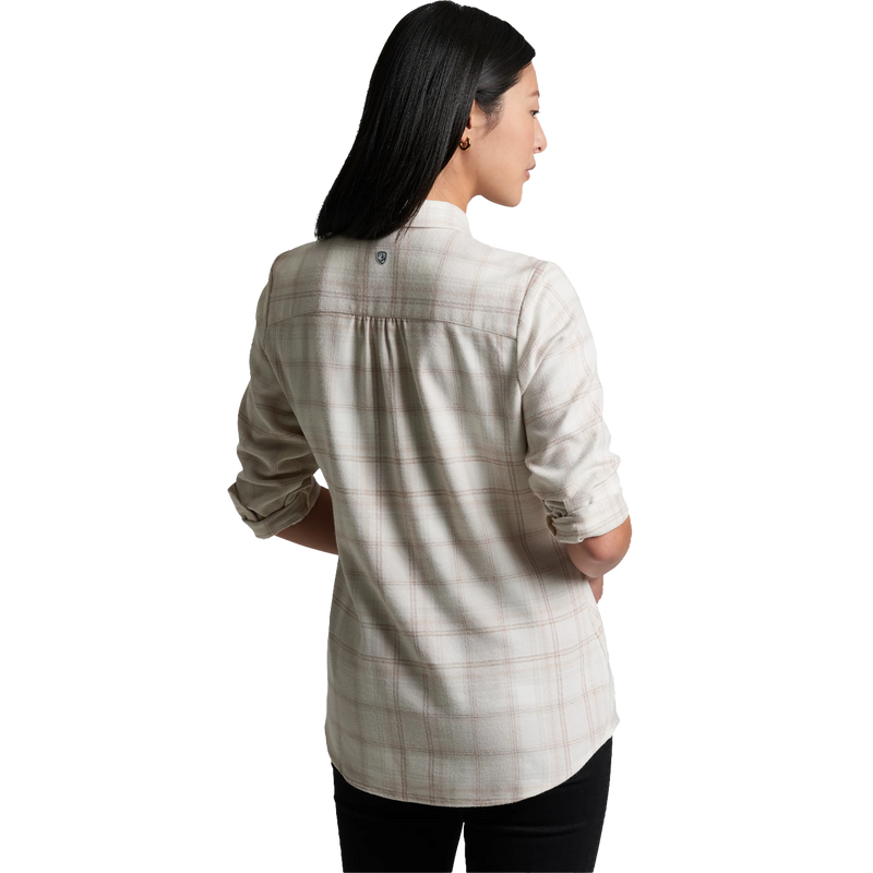 Women's Whisper Flannel, Kuhl Women's Whisper Flannel Back