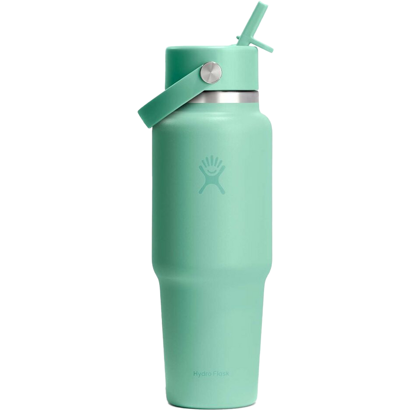 Hydro Flask 32 oz Wide Flex Straw Travel Bottle in Mermaid Green