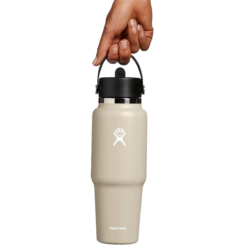 32 oz Wide Flex Straw Travel Bottle, Hydro Flask 32 oz Wide Flex Straw Travel Bottle in Hand