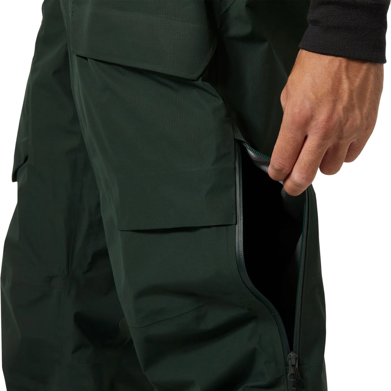 Men's Ridge Infinity Shell Bib 2.0, Helly Hansen Men's Ridge Infinity Shell Bib 2.0 Thigh Vent